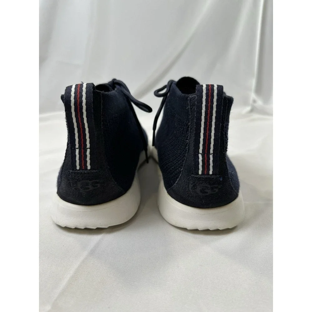 UGG FREAMON HYPERWEAVE SHOES MENS SIZE 11.5 US Navy‎ CHUKKA FLEX-FIT BOOTIE